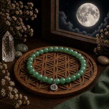 Bracelet en Aventurine – Protection & Sérénité