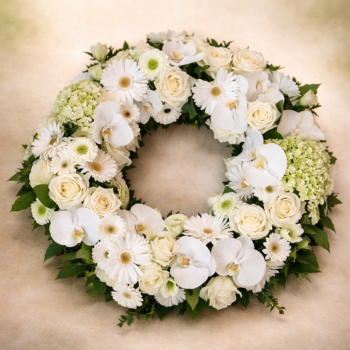 Couronne florale élégante (Réf. XL01)