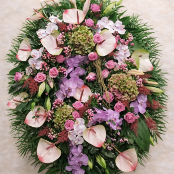 Médaillon floral (Réf. XXL03)