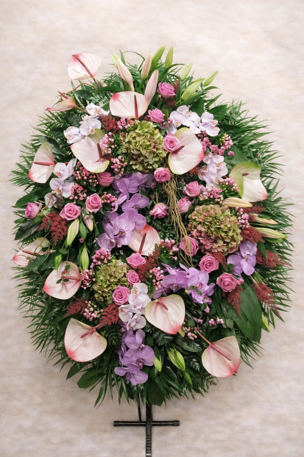 Médaillon floral (Réf. XXL03)