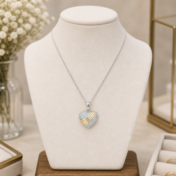 Pendentif en forme de coeur