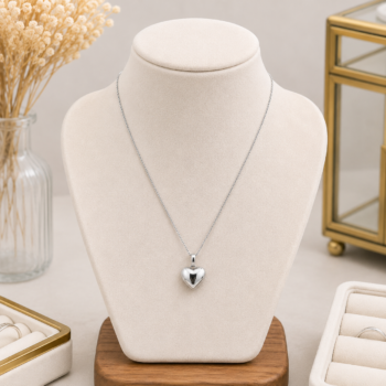 Pendentif en forme de coeur
