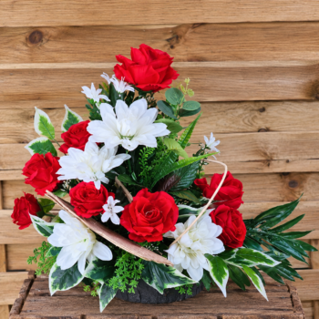 Jardinière Roses